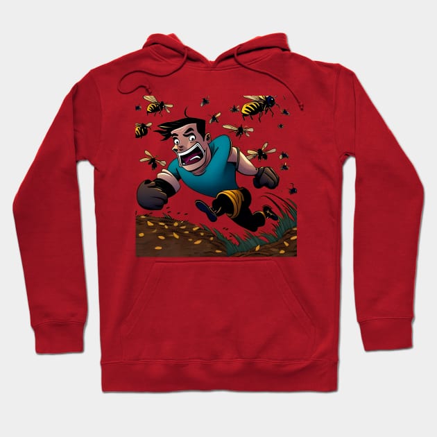 Bees to the rescue Hoodie by sweetvision